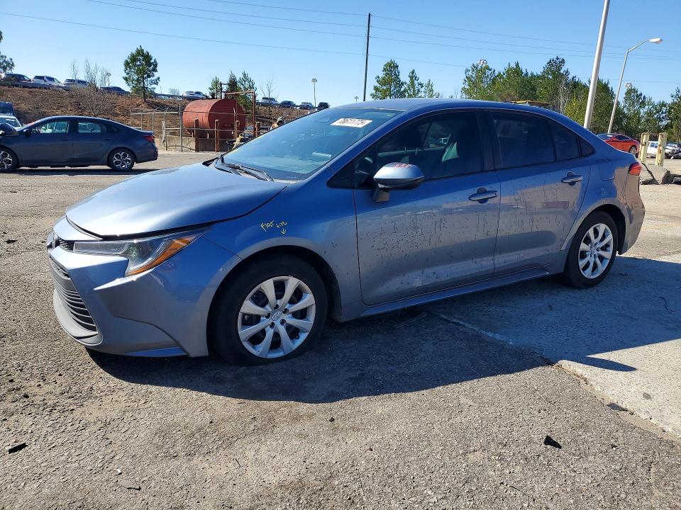 TOYOTA COROLLA 2025 with VIN 5YFB4MDE4SP343087 - Photo from auction