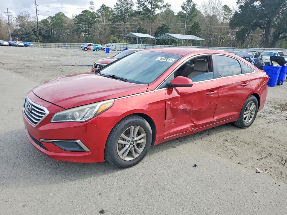 HYUNDAI SONATA 2017 with VIN 5NPE24AF1HH476752 - Photo from auction
