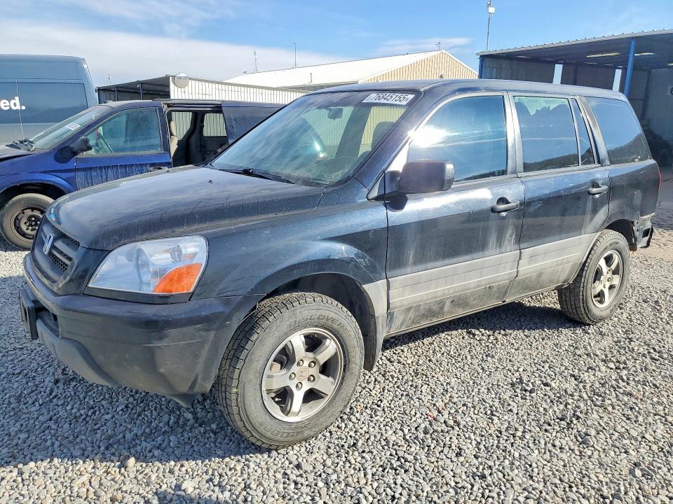 HONDA PILOT LX 2005 with VIN 2HKYF18135H564708 - Photo from auction