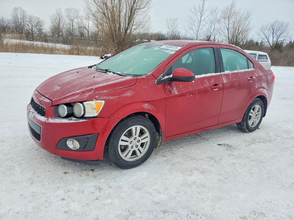 CHEVROLET SONIC 2013 with VIN 1G1JC5SH5D4148728 - Photo from auction