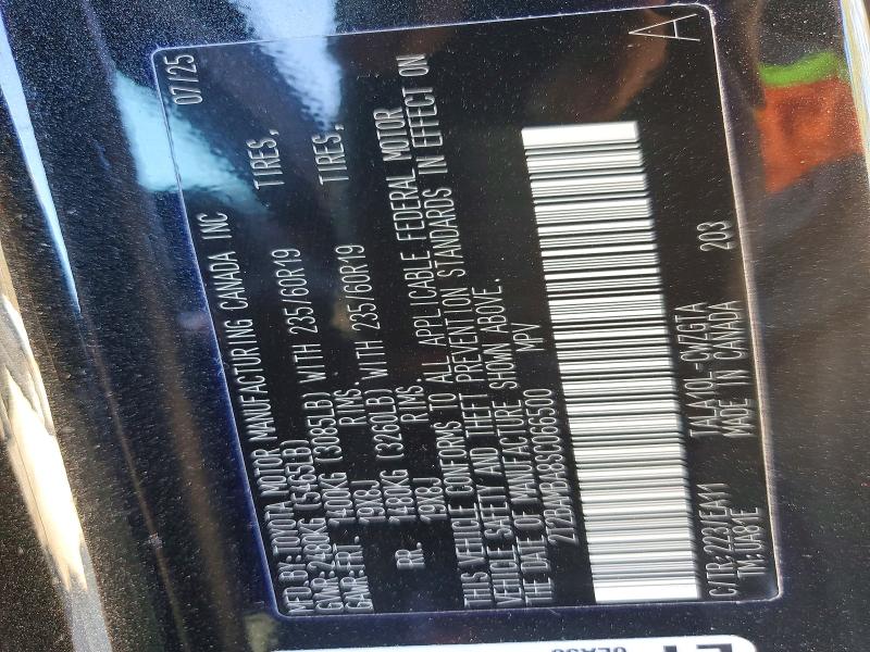 Photo 14 from auction – 2025 LEXUS RX 350 with VIN 2T2BAMBA8SC066500