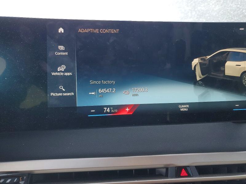 Photo 9 from auction – 2022 BMW IX XDRIVE5 with VIN WB523CF0XNCK60528