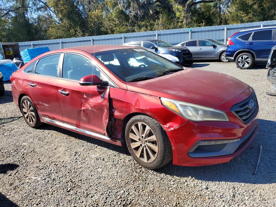 Photo 4 from auction – 2016 HYUNDAI SONATA with VIN 5NPE34AF2GH308078