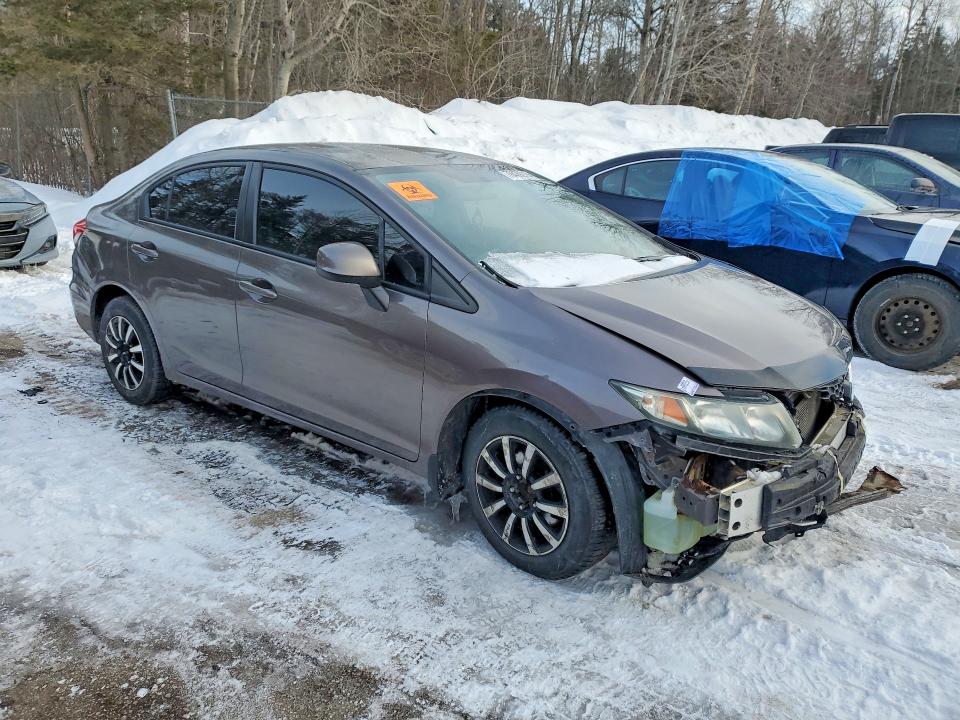 Photo 4 from auction – 2013 HONDA CIVIC with VIN 2HGFB2F42DH009554