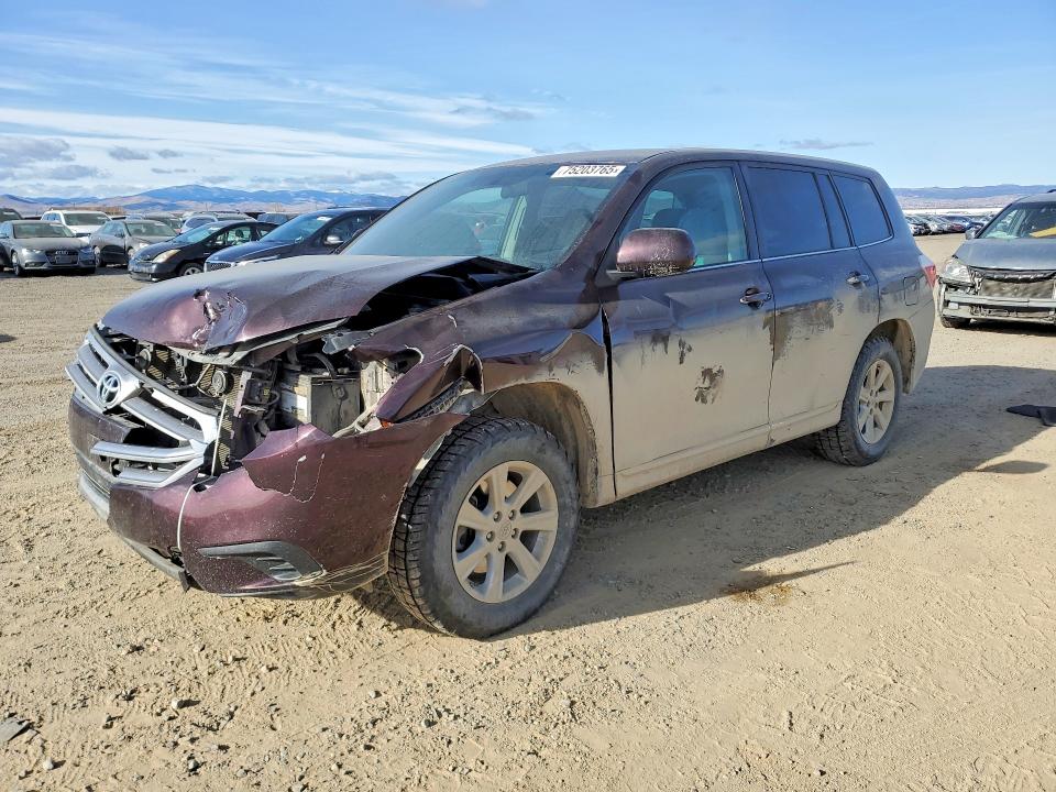 صورة رقم 1 من المزاد - 2013 TOYOTA HIGHLANDER مع VIN 5TDBK3EH6DS204985