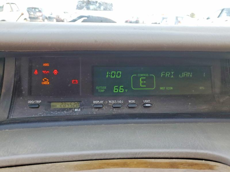 Photo 9 from auction – 2000 TOYOTA AVALON with VIN 4T1BF28B3YU108587