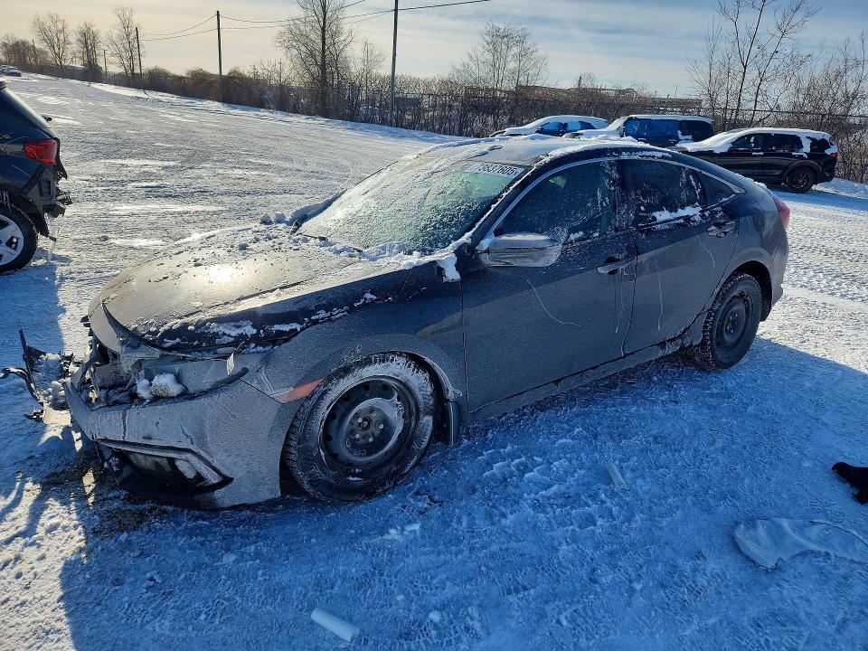 Photo 1 from auction – 2021 HONDA CIVIC with VIN 2HGFC2F57MH007465