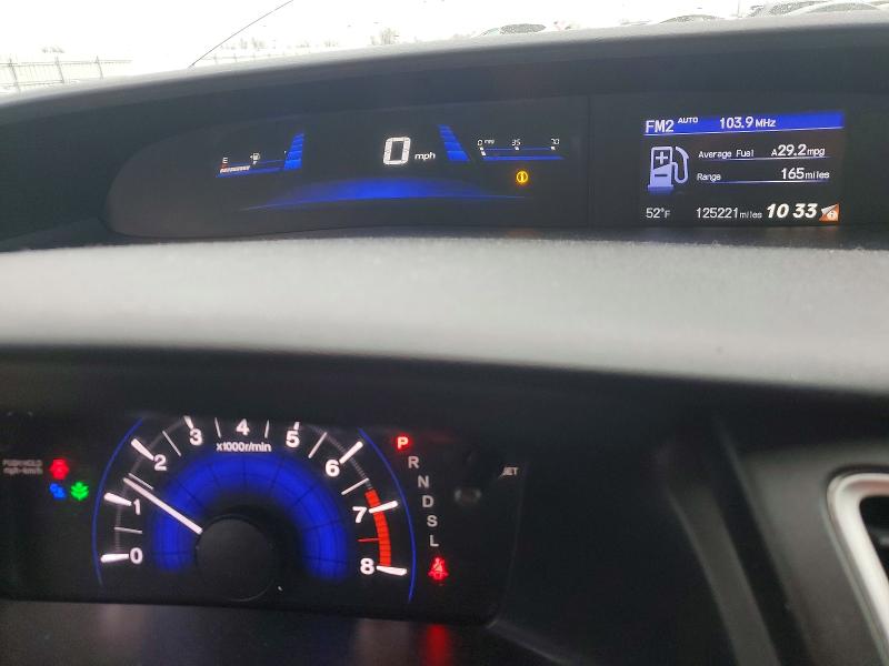 Photo 9 from auction – 2014 HONDA CIVIC with VIN 19XFB2F51EE225111