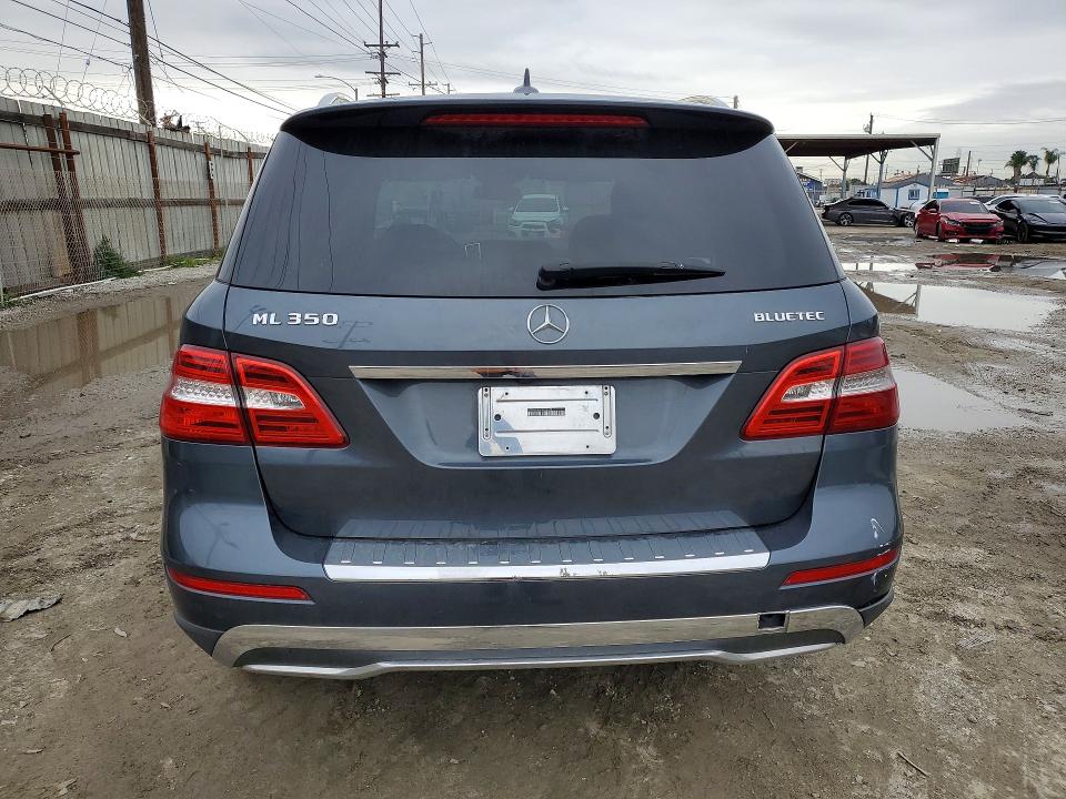 Photo 6 from auction – 2012 MERCEDES-BENZ ML 350 BLU with VIN 4JGDA2EB9CA026448