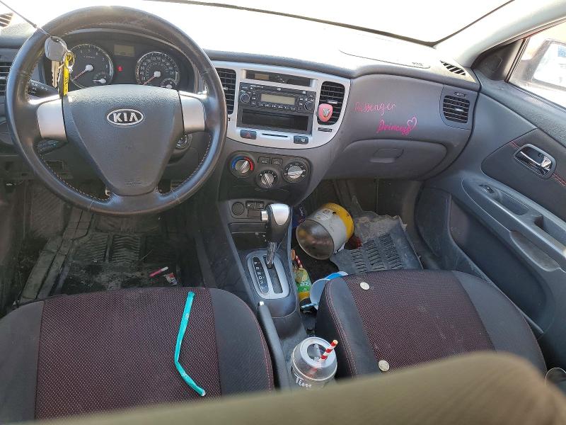 Photo 8 from auction – 2008 KIA RIO 5 SX with VIN KNADE163986380410