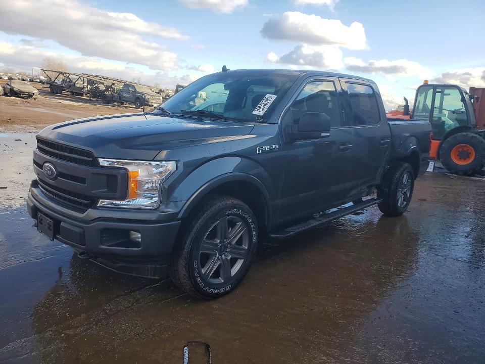 FORD F150 SUPER 2020 with VIN 1FTEW1EP3LFA83716 - Photo from auction