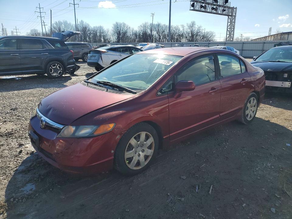 Photo 1 from auction – 2008 HONDA CIVIC LX with VIN 1HGFA16578L071384