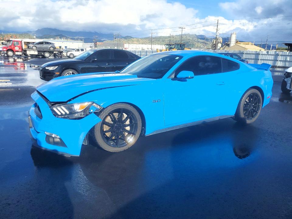 FORD MUSTANG 2017 with VIN 1FA6P8CF2H5272977 - Photo from auction