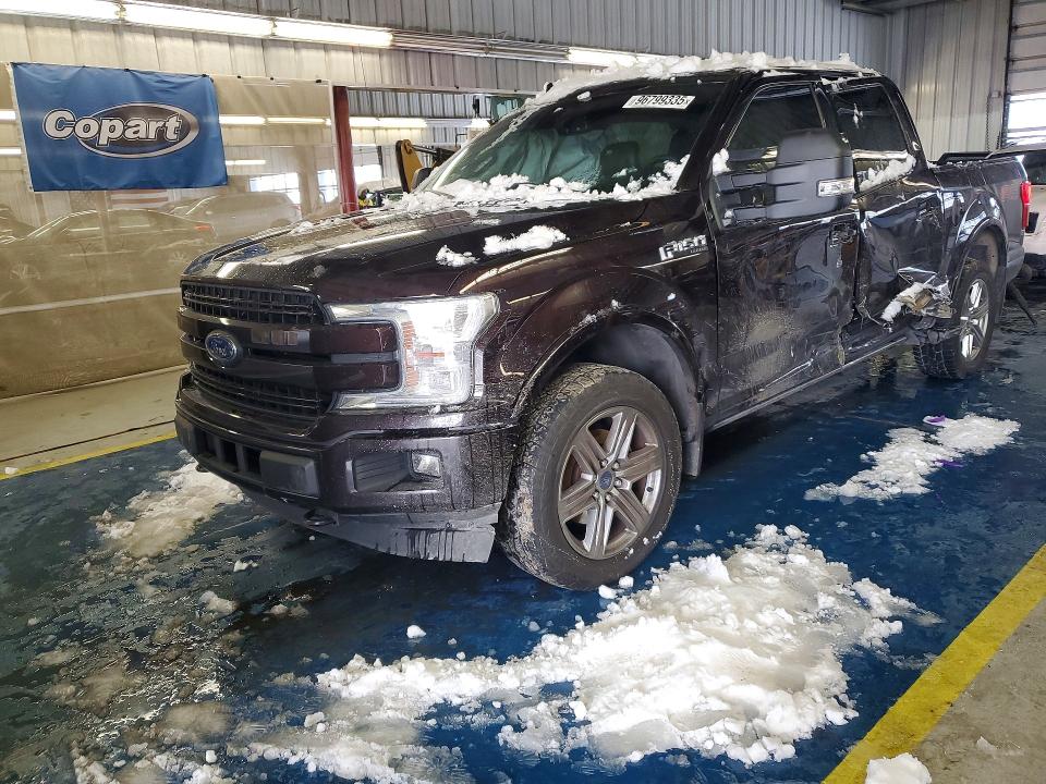 FORD F150 2018 with VIN 1FTEW1EG0JFA86277 - Photo from auction