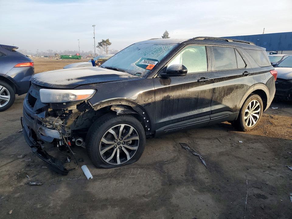 FORD EXPLORER 2022 with VIN 1FM5K8GC0NGA66119 - Photo from auction