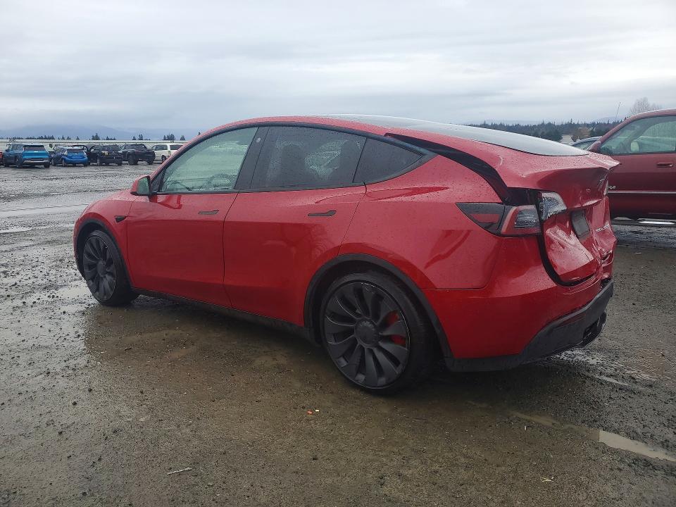 Photo 2 from auction – 2022 TESLA MODEL Y with VIN 7SAYGDEF5NF491874