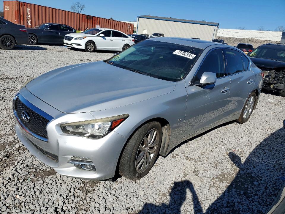 INFINITY Q50 2015 with VIN JN1BV7AP5FM350226 - Photo from auction