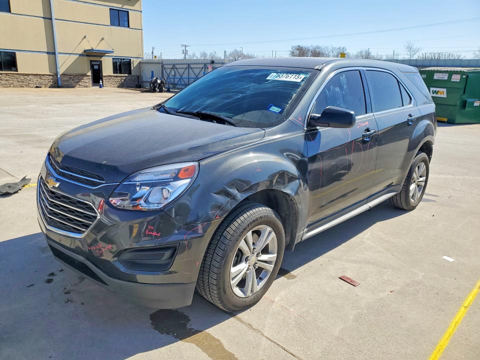 Photo 1 from auction – 2017 CHEVROLET EQUINOX LS with VIN 2GNALBEK7H1618022