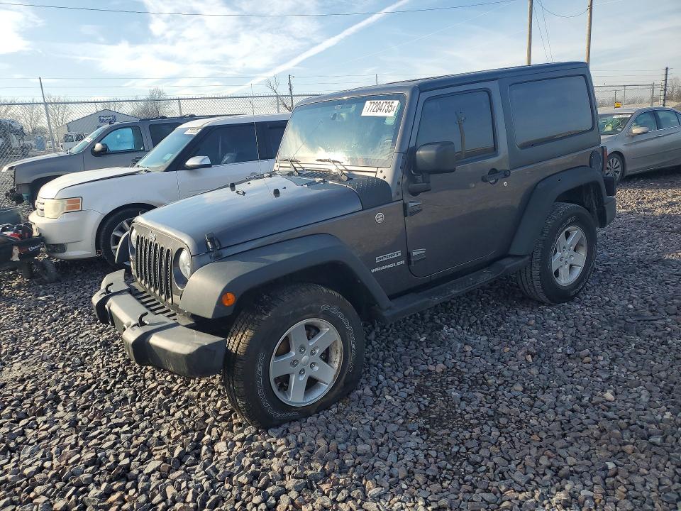 JEEP WRANGLER 2016 with VIN 1C4AJWAG4GL183329 - Photo from auction