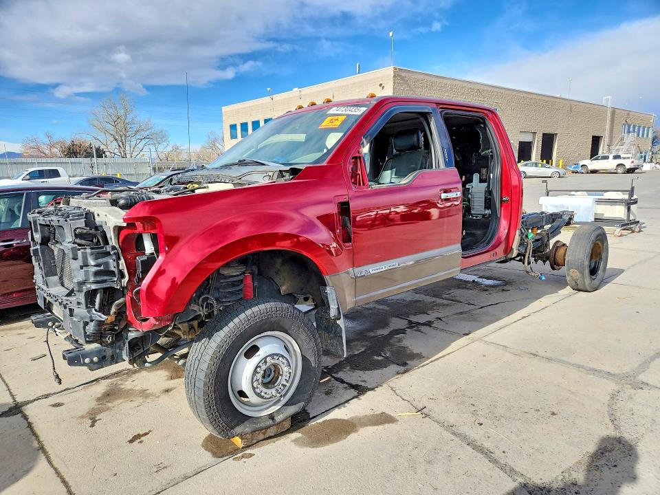 FORD F350 2017 with VIN 1FT8W3DT6HEB85497 - Photo from auction