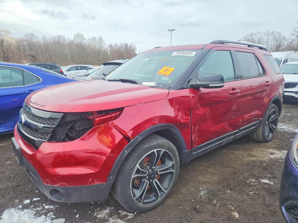 FORD EXPLORER 2015 with VIN 1FM5K8GT3FGA30605 - Photo from auction