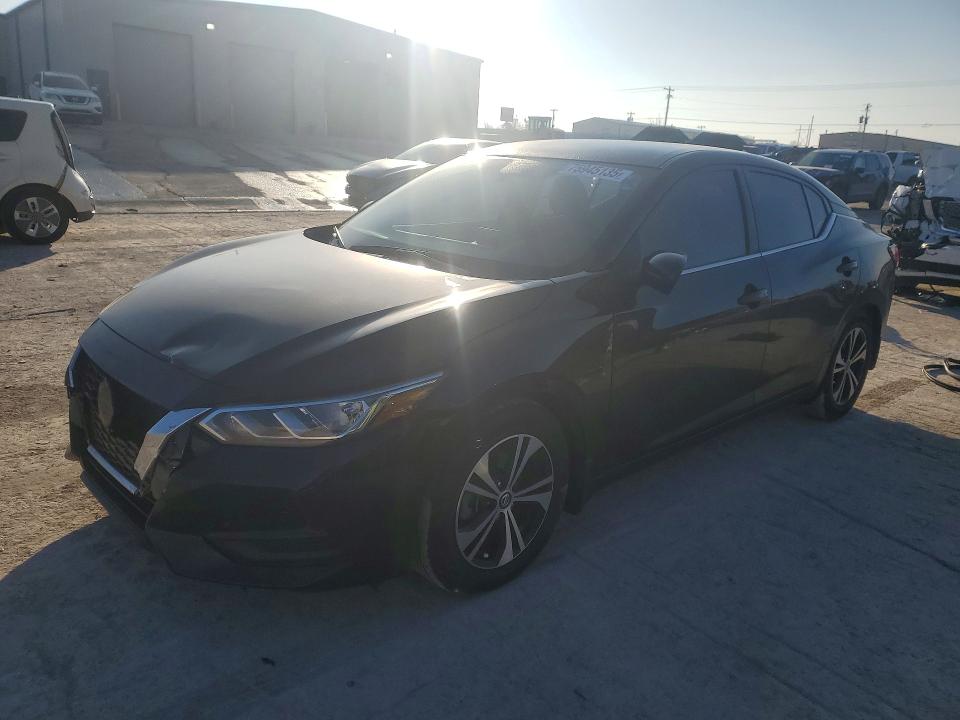 NISSAN SENTRA 2023 with VIN 3N1AB8CV8PY256877 - Photo from auction
