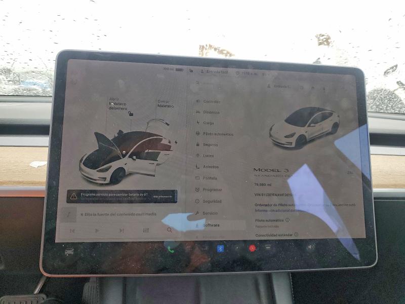 Photo 9 from auction – 2021 TESLA MODEL 3 with VIN 5YJ3E1EAXMF981936