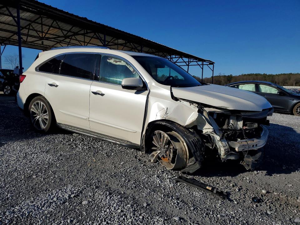 Foto 4 de la subasta – 2017 ACURA MDX con VIN 5FRYD3H59HB006268