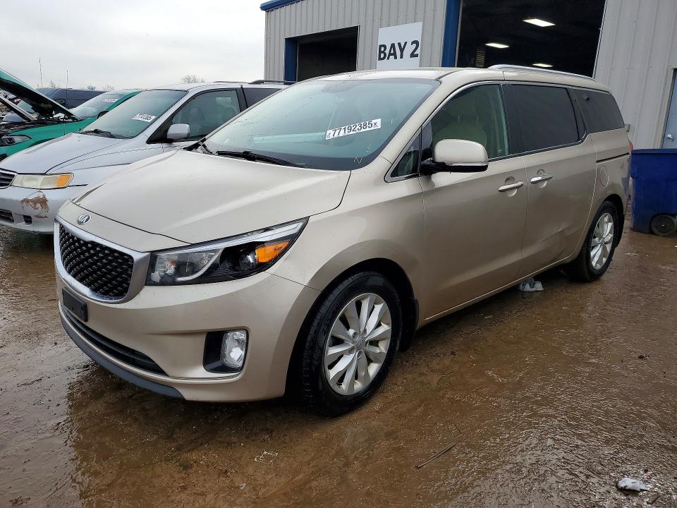 KIA SEDONA 2015 with VIN KNDMC5C16F6048845 - Photo from auction