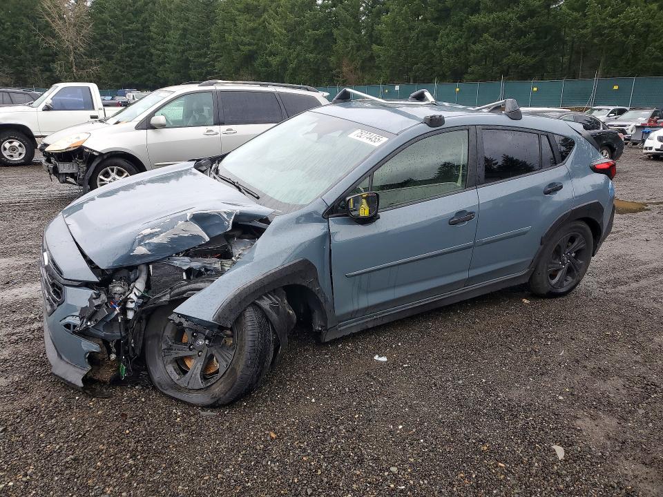 SUBARU CROSSTREK 2024 with VIN JF2GUABC2R8376912 - Photo from auction