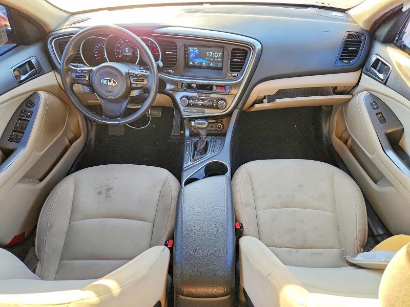Photo 8 from auction – 2014 KIA OPTIMA with VIN 5XXGM4A72EG343453