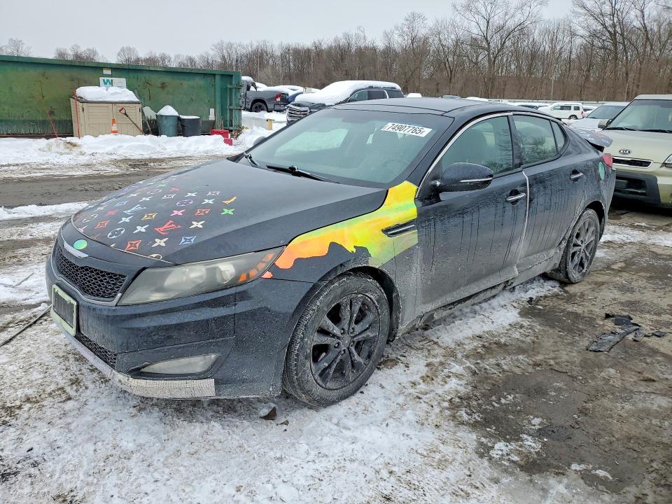 KIA OPTIMA EX 2013 with VIN 5XXGN4A75DG107018 - Photo from auction