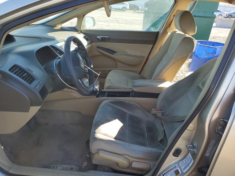 Photo 7 from auction – 2008 HONDA CIVIC with VIN 1HGFA16518L049820