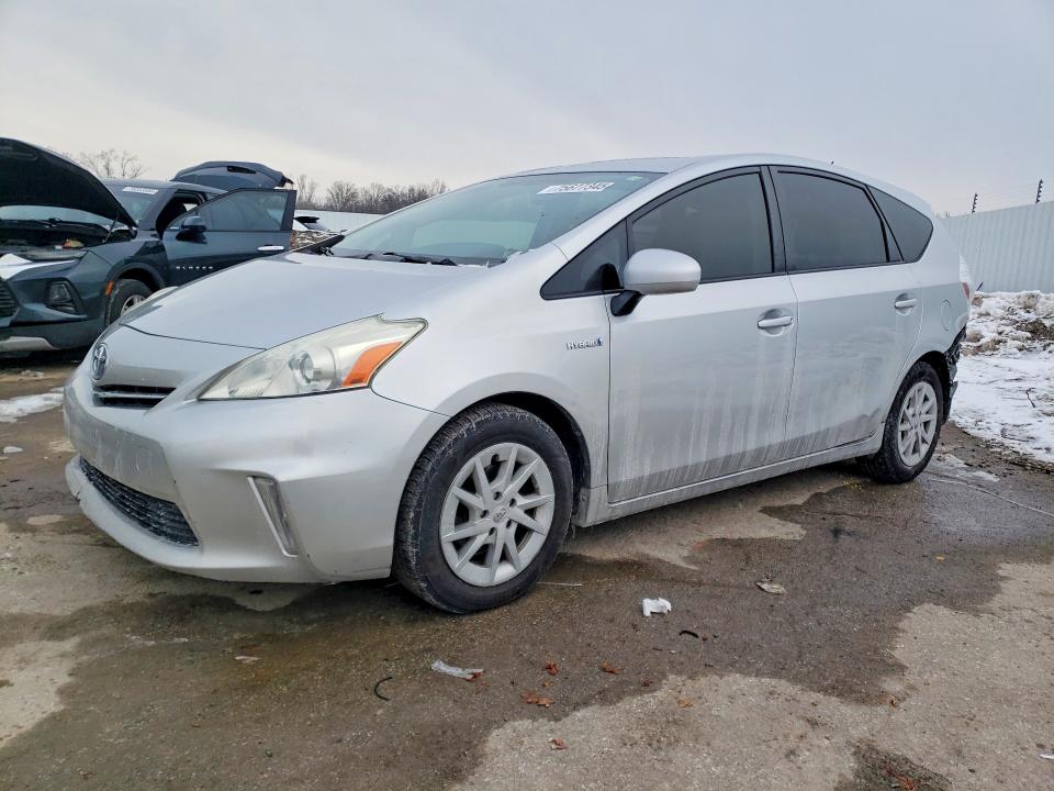 TOYOTA PRIUS V 2012 with VIN JTDZN3EUXC3069383 - Photo from auction
