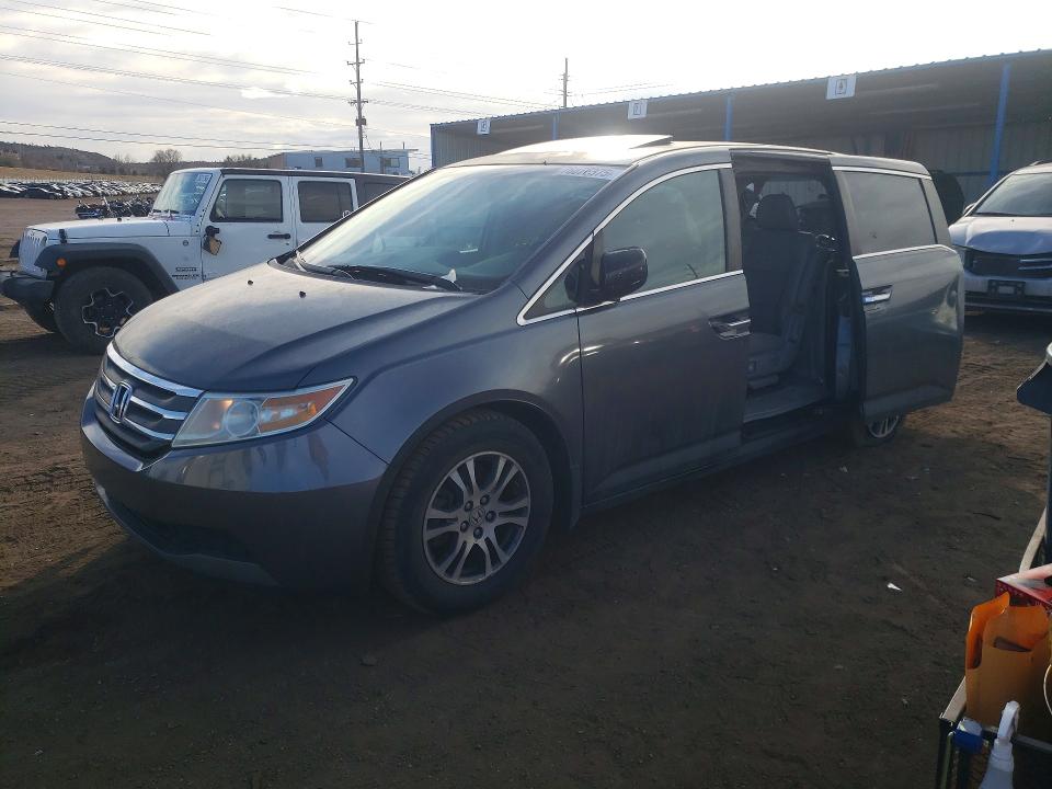 HONDA ODYSSEY EX 2011 with VIN 5FNRL5H61BB047188 - Photo from auction