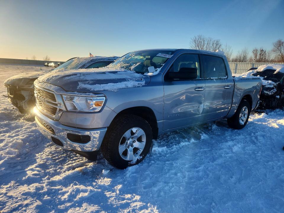 RAM 1500 BIG H 2019 with VIN 1C6RRFFG6KN799588 - Photo from auction