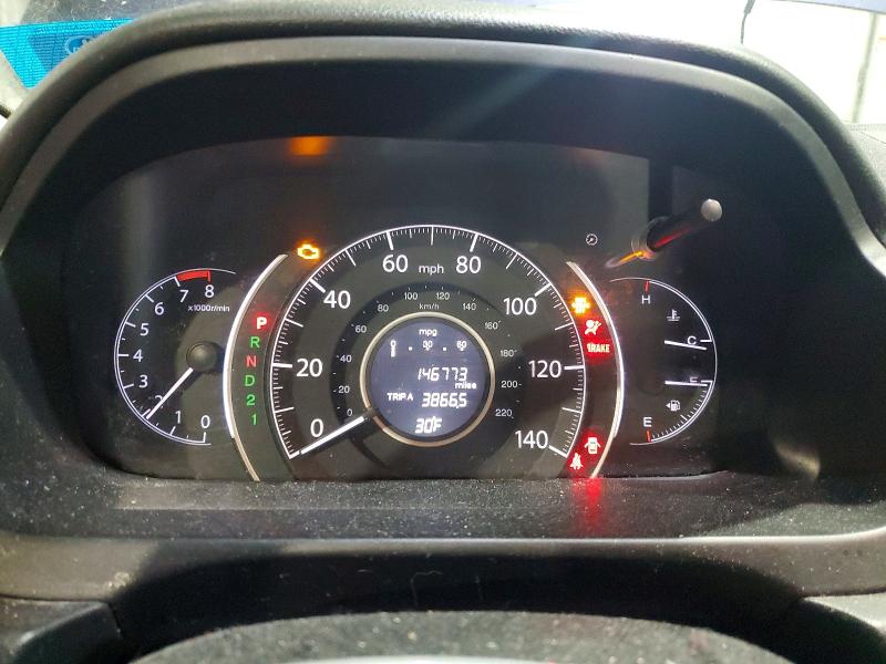 Photo 9 from auction – 2013 HONDA CR-V EXL with VIN 2HKRM4H75DH612420
