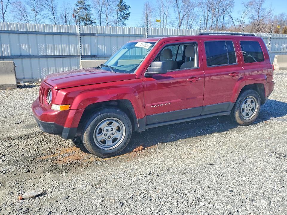 JEEP PATRIOT 2015 with VIN 1C4NJPBB2FD203760 - Photo from auction