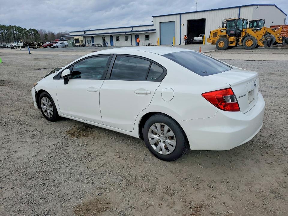 Photo 2 from auction – 2012 HONDA CIVIC with VIN 2HGFB2F5XCH587005