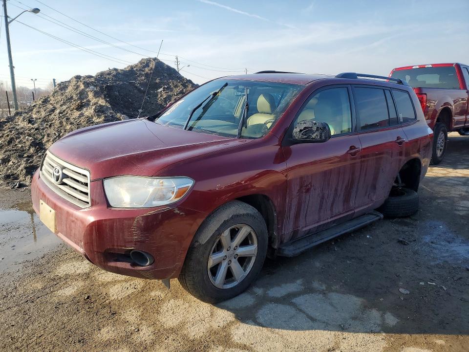 TOYOTA HIGHLANDER 2010 with VIN 5TDZA3EH6AS002659 - Photo from auction