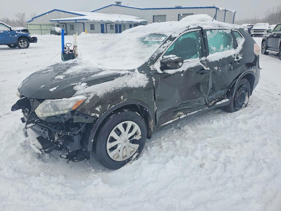 NISSAN ROGUE S 2016 with VIN 5N1AT2MV0GC879548 - Photo from auction