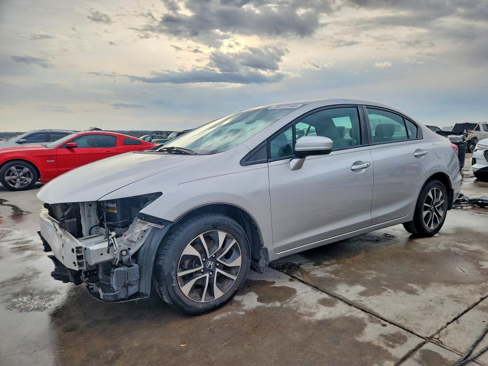 HONDA CIVIC 2014 with VIN 19XFB2F88EE040211 - Photo from auction