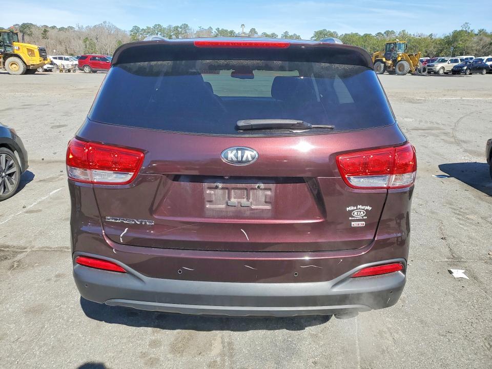Photo 6 from auction – 2016 KIA SORENTO with VIN 5XYPG4A39GG082857