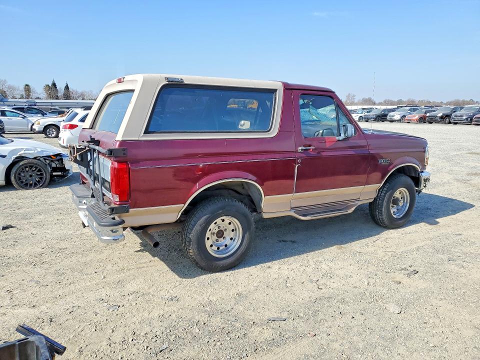 Photo 3 from auction – 1996 FORD BRONCO with VIN 1FMEU15H3TLB88588