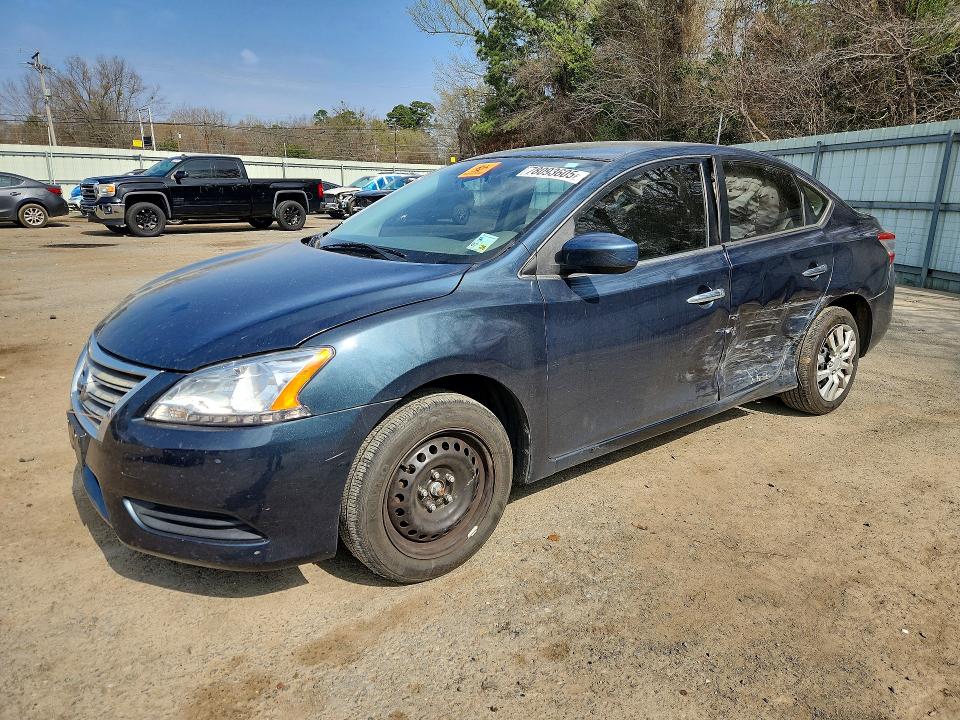 NISS SENTRA 2014 with VIN 3N1AB7AP0EL680594 - Photo from auction