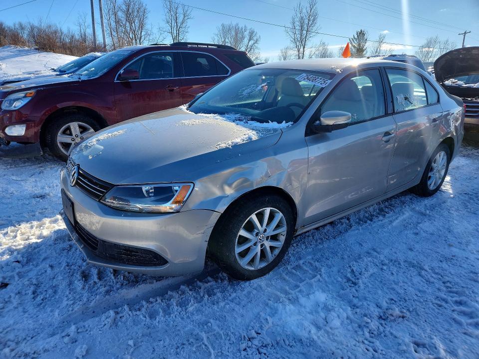 VOLKSWAGEN JETTA SE 2014 with VIN 3VWD07AJ5EM238509 - Photo from auction