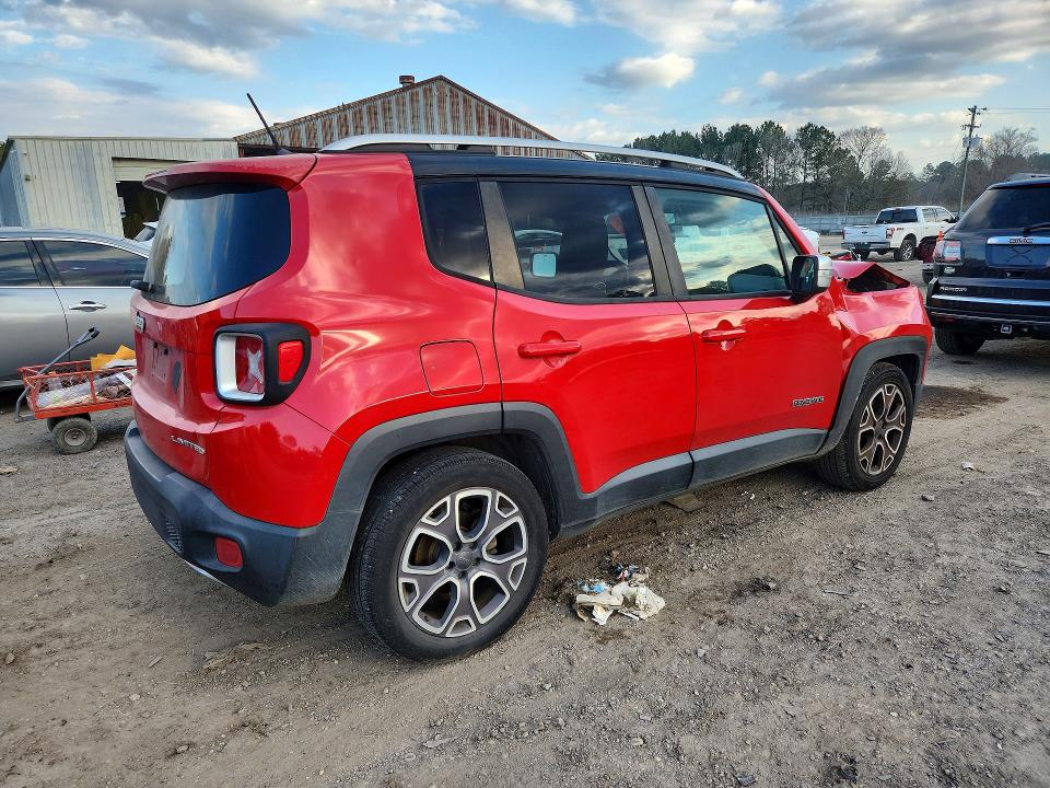 Photo 3 from auction – 2016 JEEP RENEGADE L with VIN ZACCJADT4GPC82832