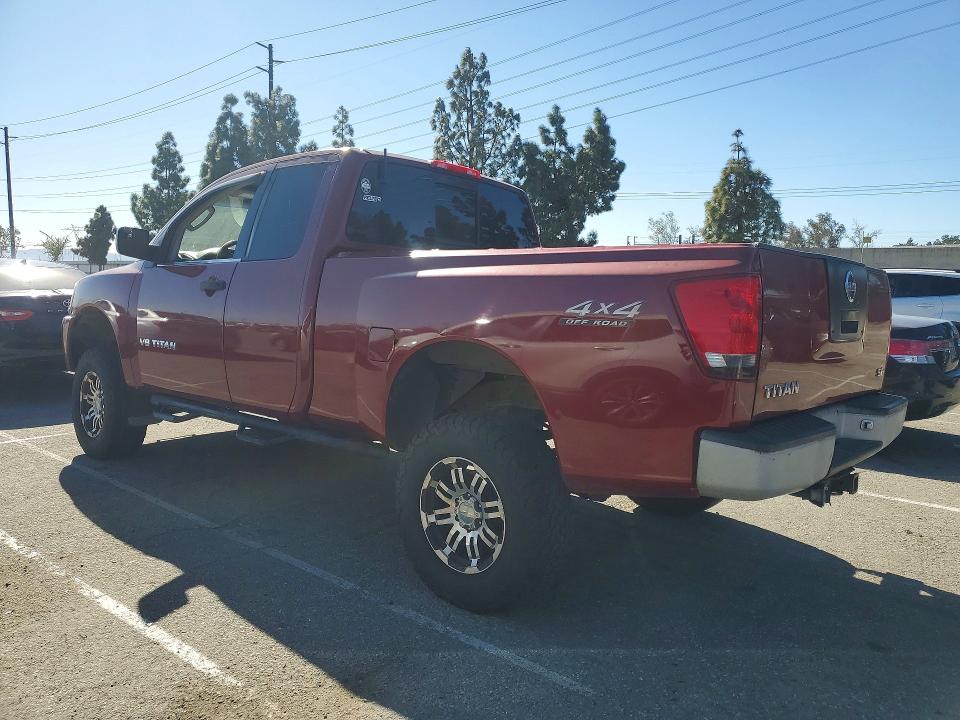 Photo 2 from auction – 2005 NISSAN TITAN XE with VIN 1N6AA06B05N525318