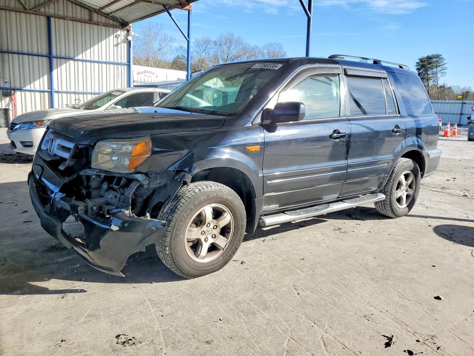 HONDA PILOT EX 2006 with VIN 5FNYF18616B022955 - Photo from auction