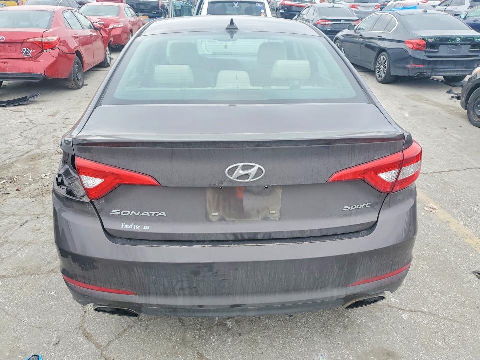 Photo 6 from auction – 2017 HYUNDAI SONATA with VIN 5NPE34AF4HH451339